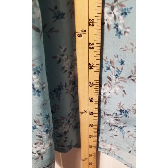 DBY Ltd Sleeveless Straps Floral Pattern Dress 90s Y2K Spring Sz 13/14 Sku - Picture 4 of 5